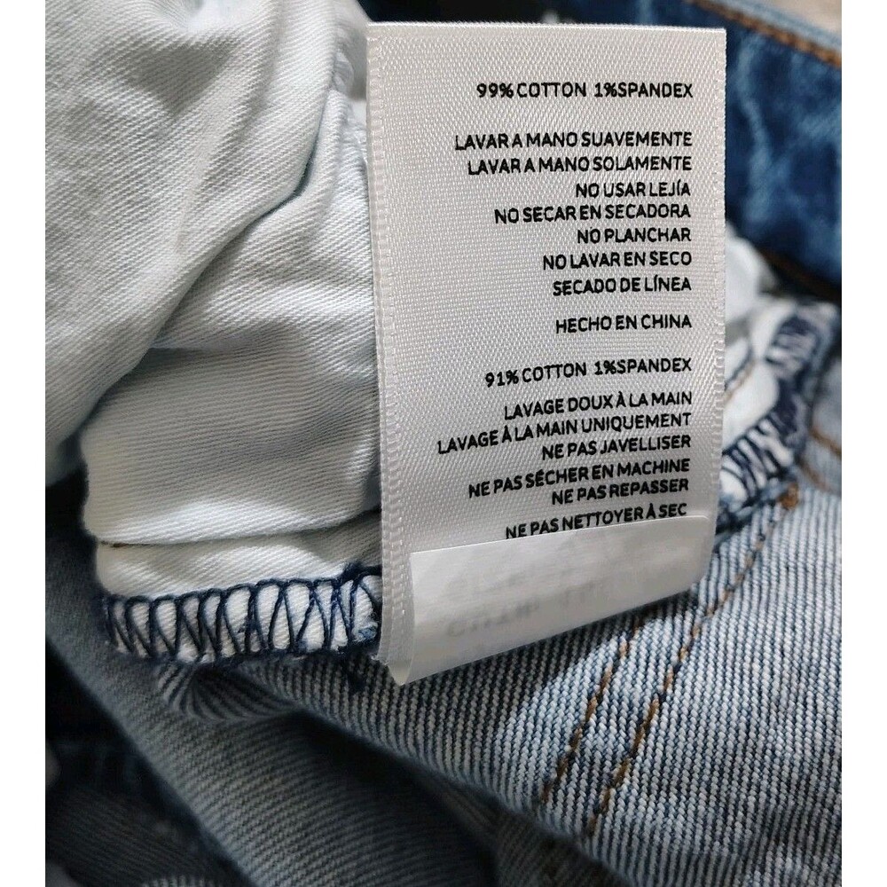 Kut From the Kloth Ashley Slouchy Barrel Jeans Womens Size 2 High Rise Metallic - Picture 11 of 11